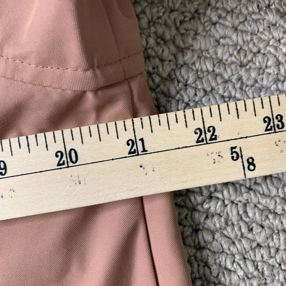 JoyLab Womens Rain Jacket Size XS Pink Long Sleeve Full Zip Snap Pocket Collared - Picture 11 of 14